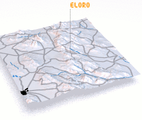 3d view of El Oro