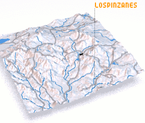 3d view of Los Pinzanes