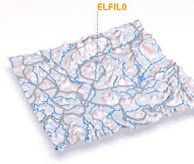 3d view of El Filo