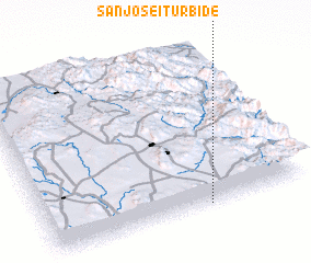 3d view of San José Iturbide