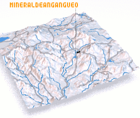 3d view of Mineral de Angangueo