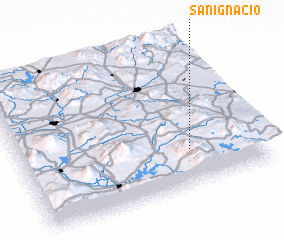 3d view of San Ignacio