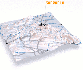 3d view of San Pablo