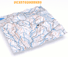 3d view of Vicente Guerrero