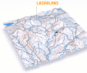 3d view of Las Palmas