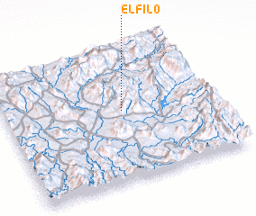 3d view of El Filo