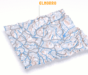 3d view of El Morro