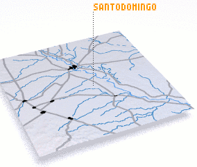 3d view of Santo Domingo
