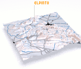 3d view of El Pinto