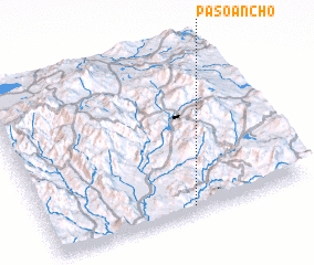 3d view of Paso Ancho