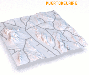 3d view of Puerto del Aire