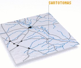 3d view of Santo Tomás