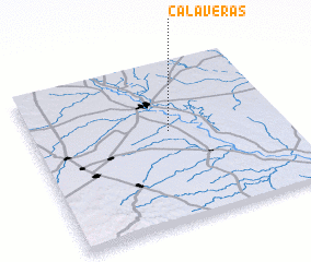 3d view of Calaveras