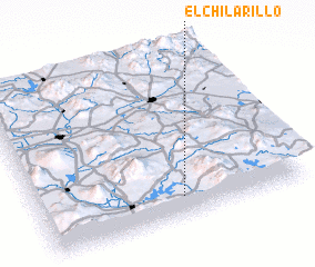 3d view of El Chilarillo