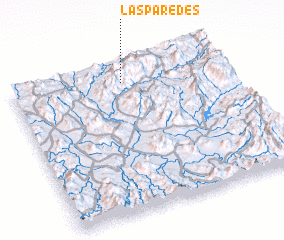 3d view of Las Paredes