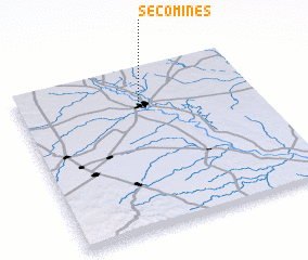 3d view of Seco Mines