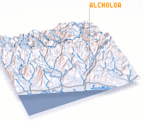 3d view of Alcholoa