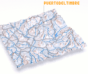 3d view of Puerto del Timbre