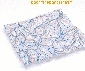 3d view of Paso Tierra Caliente