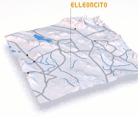 3d view of El Leoncito