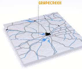 3d view of Grape Creek