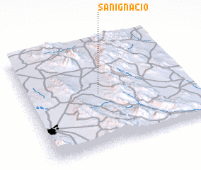 3d view of San Ignacio