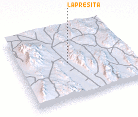 3d view of La Presita