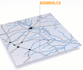 3d view of Agua Dulce