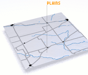 3d view of Plains