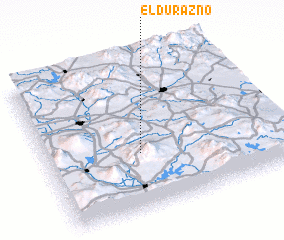 3d view of El Durazno