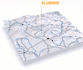 3d view of El Jardín