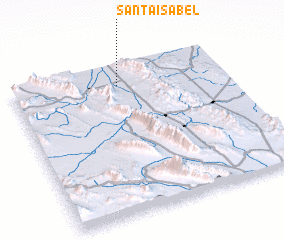 3d view of Santa Isabel