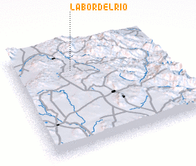 3d view of Labor del Río