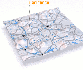 3d view of La Ciénega