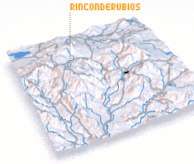 3d view of Rincón de Rubios