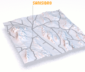 3d view of San Isidro