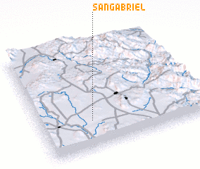 3d view of San Gabriel