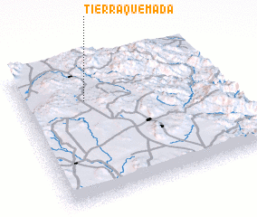 3d view of Tierra Quemada