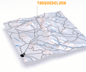 3d view of Tanque de Luna