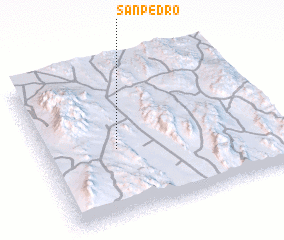 3d view of San Pedro