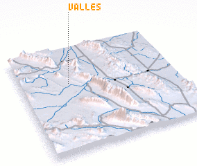 3d view of Valles