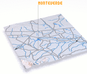 3d view of Monte Verde