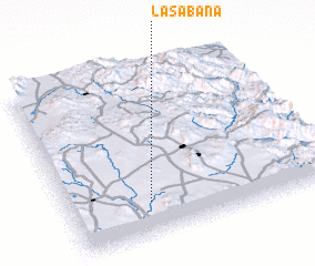 3d view of La Sabana