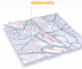 3d view of Guanajuato