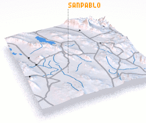 3d view of San Pablo