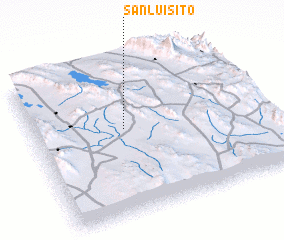 3d view of San Luisito