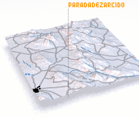 3d view of Parada de Zarcido