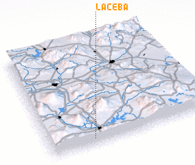 3d view of La Ceba