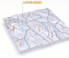 3d view of Las Majadas