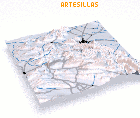 3d view of Artesillas